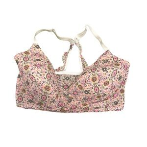 Victoria's Secret Floral Racerback Bra Size 38 DD